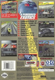 Road & Track Presents: The Need for Speed - Box - Back (North America) - 1630x2350