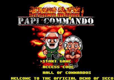 Papi Commando: Second Blood - Screenshot - Game Title (Europe) - 320x224