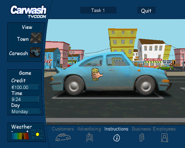 Illustration of Carwash Tycoon