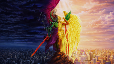 Kyuuyaku Megami Tensei: Megami Tensei I · II - Fanart - Background (Japan) - 2096x1179