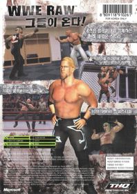 WWE Raw 2 - Box - Back (Korea) - 562x797