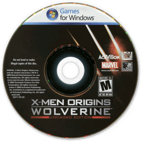 X-Men Origins: Wolverine: Uncaged Edition - Disc (North America) - 1440x1440