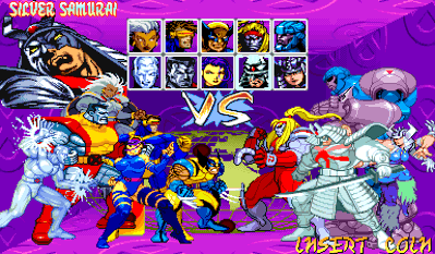 X-Men: Children of the Atom - Screenshot - Game Select (World) - 384x224