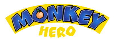 Monkey Hero - Clear Logo (Europe) - 600x210