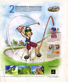 Hot Shots Golf: Fore! - Advertisement Flyer - Front (United States) - 1904x2290