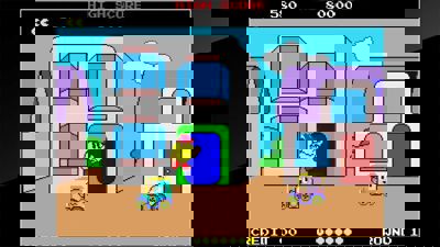 Arcade Archives: Pac-Land - Screenshot - Gameplay (World) - 640x360