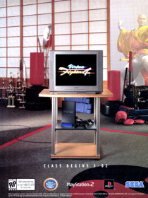 Virtua Fighter 4 - Advertisement Flyer - Front (United States) - 1650x2200
