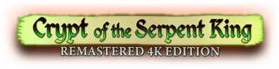 Crypt of the Serpent King - Clear Logo (World) - 2396x592