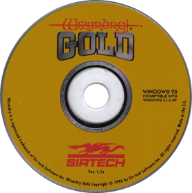 Wizardry Gold - Disc (North America) - 781x785