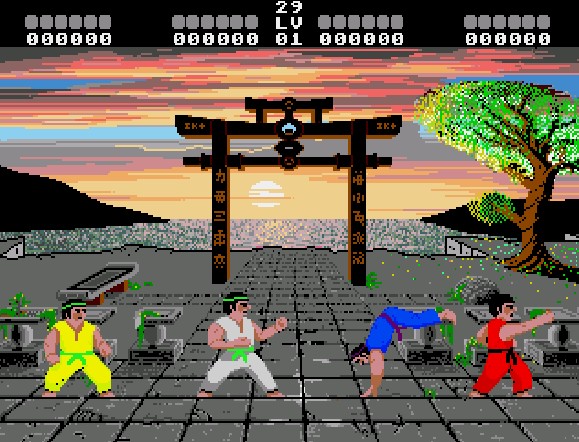 Illustration of International Karate Plus Deluxe