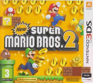New Super Mario Bros. 2 - Box - Front (Europe) - 895x800