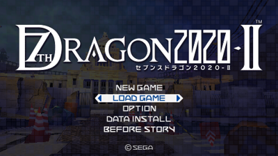 7th Dragon 2020 II - Screenshot - Game Title (Japan) - 480x270