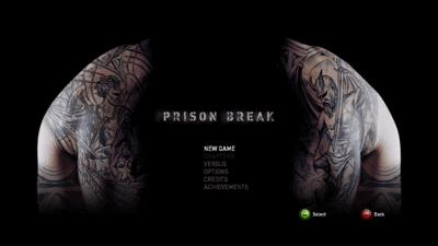 Prison Break: The Conspiracy - Screenshot - Game Select (World) - 1280x720