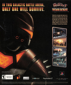 Ratchet: Deadlocked - Advertisement Flyer - Front (United States) - 1833x2200