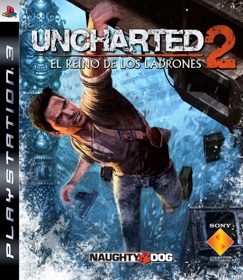 Uncharted 2: Among Thieves - Box - Front (Spain) - 1100x1267