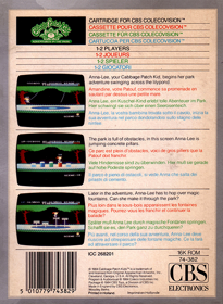 Cabbage Patch Kids: Adventures in the Park - Box - Back (Europe) - 497x680