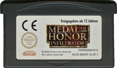 Medal of Honor: Infiltrator - Cart - Front (Europe) - 702x410