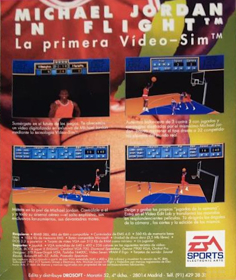 Michael Jordan in Flight - Box - Back (Spain) - 399x474