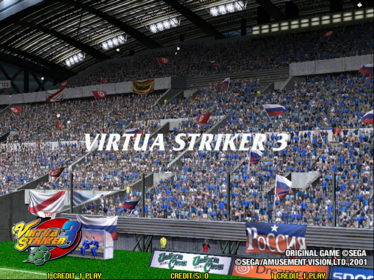 Virtua Striker 3 - Screenshot - Game Title (North America) - 640x480