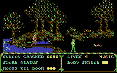 Masters of the Universe: The Arcade Game - Screenshot - Gameplay (Europe) - 320x200
