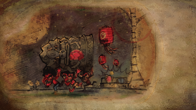 Floating Cloud God Saves the Pilgrims - Fanart - Background (World) - 1920x1080