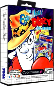 The Excellent Dizzy Collection - Box - 3D (Europe) - 369x580