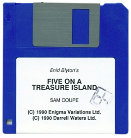 The Famous Five: Five on a Treasure Island - Disc (World) - 486x514