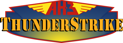 AH-3 Thunderstrike - Clear Logo (North America) - 3376x1185