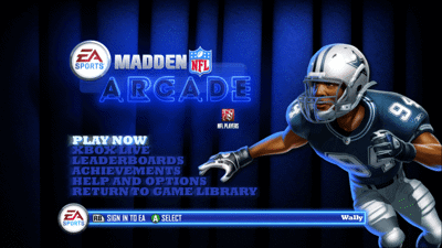 Madden NFL Arcade - Screenshot - Game Select (World) - 1280x720