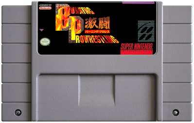 Gekitou Burning Pro Wrestling - Fanart - Cart - Front (North America) - 811x518