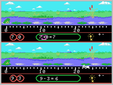 Math Quest - Screenshot - Gameplay (World) - 256x192