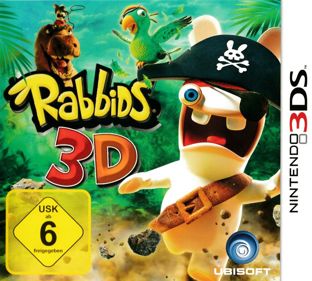 Rabbids Travel in Time 3D - Box - Front (Germany) - 889x800