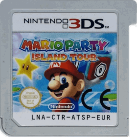 Mario Party: Island Tour - Cart - Front (Europe) - 849x851