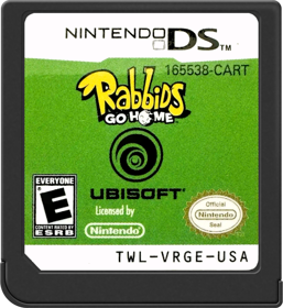 Rabbids Go Home - Cart - Front (North America) - 517x564