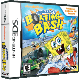 SpongeBob's Boating Bash - Box - 3D (North America) - 879x878