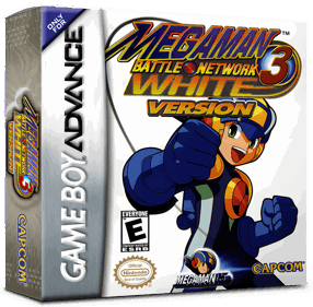Mega Man Battle Network 3: White Version - Box - 3D (North America) - 1016x998