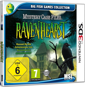 Mystery Case Files: Ravenhearst - Box - 3D (Germany) - 1107x1134