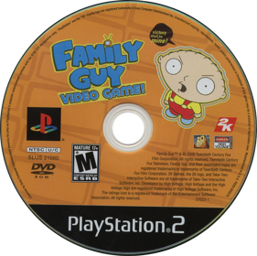 Family Guy Video Game! - Disc (North America) - 2016x2012