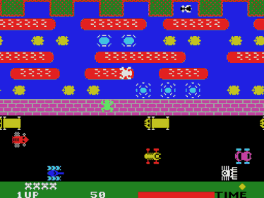 Frogger - Screenshot - Gameplay (North America) - 256x192