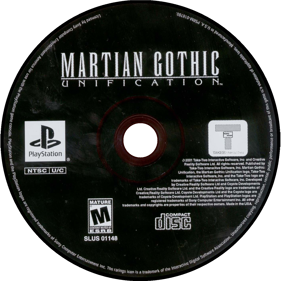 Martian Gothic: Unification - Disc (North America) - 1400x1400