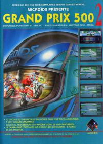 Grand Prix 500 2 - Advertisement Flyer - Front (France) - 776x1084