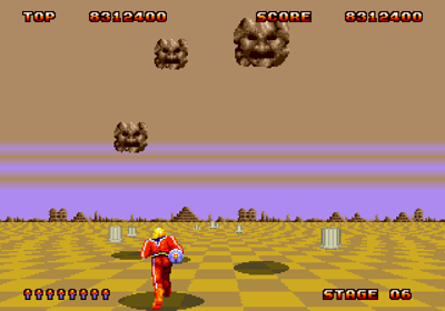Space Harrier II - Screenshot - Gameplay (World) - 640x448