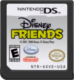 Disney Friends - Cart - Front (North America) - 517x564