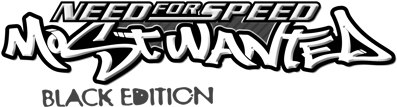 Need for Speed: Most Wanted: Black Edition - Clear Logo (North America) - 6088x1642