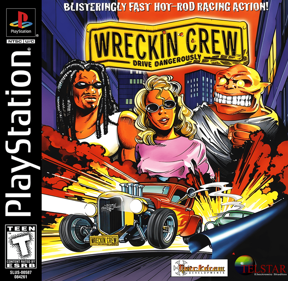 Wreckin Crew: Drive Dangerously - Box - Front (North America) - 698x680