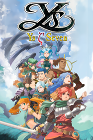 Ys Seven - Fanart - Box - Front (World) - 600x900