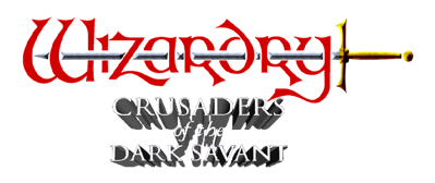 Wizardry VII: Gadeia no Houshu - Clear Logo (World) - 805x339