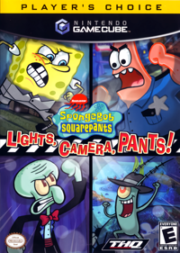 SpongeBob SquarePants: Lights, Camera, Pants! - Box - Front (North America) - 968x1360