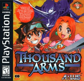 Thousand Arms - Box - Front (North America) - 1447x1391