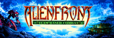 Alien Front - Arcade - Marquee (World) - 2172x724